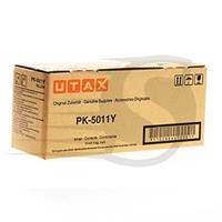 Original Utax 1T02NRAUT0 / PK-5011 Y Toner gelb, 5.000 Seiten, 2,18 Cent pro Seite - ersetzt Utax 1T02NRAUT0 / PK5011Y Tonerkartusche
