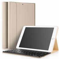 IPadspullekes iPad Pro 9.7 hoes met afneembaar toetsenbord goud