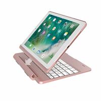 iPad Pro 11 toetsenbord draaibare case roze