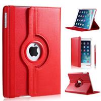 IPadspullekes iPad Pro 10.5 hoes 360 graden rood leer