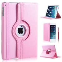 IPadspullekes iPad Pro 12.9 (2017) 360 Hoes Licht Roze Leer