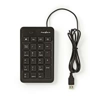 bedraad numeriek USB keypad / zwart - 1,5 meter