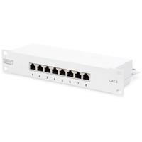 Digitus 8 Port Netzwerk-Patchpanel CAT 6 1 HE