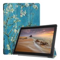 CasualCases 3-Vouw sleepcover hoes - Lenovo Tab E10 - Van Gogh Amandelboom