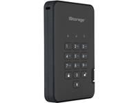 IStorage diskAshur 2 Externe SSD 128GB Schwarz USB 3.1