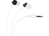 vivanco SR 3 BLACK HiFi In Ear Kopfhörer In Ear Weiß, Schwarz