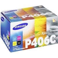 Samsung Samsung Toner Kombi-Pack CLT-P406C CLT-P406C/ELS Original Schwarz, Cyan, Magenta, Gelb 1500 S - Original