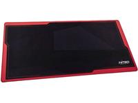 nitroconcepts DM12 Gaming-Mauspad Schwarz, Rot