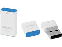 Philips PICO USB-stick 16 GB USB 2.0 Blauw FM16FD85B/00