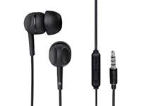 Thomson EAR3005BK In Ear Kopfhörer In Ear Headset Schwarz