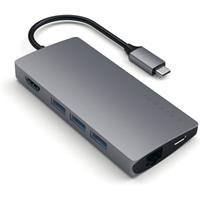 Satechi Usb C naar Usb A, Ethernet en HDMI Kabel Converter