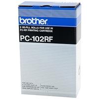Brother PC-102RF donorrol zwart 2 stuks (origineel)