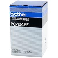 Brother PC-104RF donorrol zwart 4 stuks (origineel)