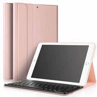 IPadspullekes iPad Mini 5 hoes met afneembaar toetsenbord roze