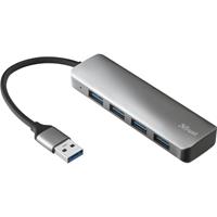 Halyx Aluminium 4-Port USB 3.2 Hub - Grau