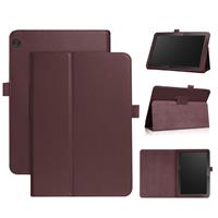 Stand flip sleepcover hoes - Lenovo Tab M10 - Bruin