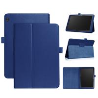 Stand flip sleepcover hoes - Lenovo Tab M10 - Blauw