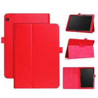 Stand flip sleepcover hoes - Lenovo Tab M10 - Rood