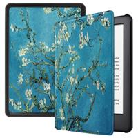 Lunso sleepcover hoes - Kindle 2019 (Generatie 10) - Van Gogh Amandelboom