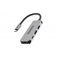 SITECOM USB-C Hub 4 Port 2x USB-A + 2x USB-C