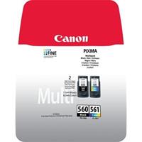 Canon Inktcartridge  PG-560 CL-561 zwart + kleur