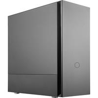 Silencio S600 Midi-Tower PC-Gehäuse Schwarz 2 vorinstallierte Lüfter, Staubfilter, g