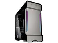 phanteks Midi-Tower PC-Gehäuse Silber 3 vorinstallierte Lüfter, Integrierte Bele