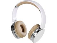 vivanco NEOS AIR WHITE Bluetooth HiFi On Ear Kopfhörer On Ear Faltbar, Headset, Ohrbügel, Lautst