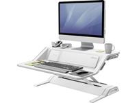 Fellowes Sitz-Steh Workstation Lotus DX, weiß