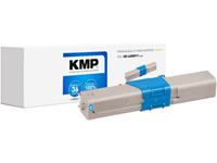 kmp Tonercassette vervangt OKI 46508711 Compatibel Cyaan 3000 bladzijden O-T57X