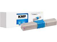 kmp Tonercassette vervangt OKI 46508710 Compatibel Magenta 3000 bladzijden O-T58X