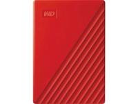 Western Digital My Passport 4TB Rot HDD USB 3.0 new