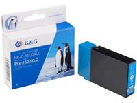 G&G Inkt vervangt Canon PGI-1500XL C Compatibel Cyaan NP-C-1500XLC 1C1500C