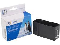 G&G Inkt vervangt Canon PGI-1500XL BK Compatibel Zwart NP-C-1500XLBK 1C1500B