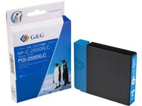 G&G Tinte ersetzt Canon PGI-2500XL C Kompatibel Cyan NP-C-2500XLC 1C2500C