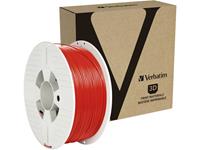 Verbatim 55053 Filament PETG 1.75 mm 1 kg Rood