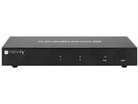 Techly IDATA DP-KVM2 KVM-switch Zwart