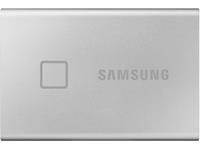 samsung Portable T7 Touch Externe SSD harde schijf 2 TB Zilver USB 3.2 (Gen 2)