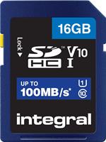 Integral geheugenkaart SDHC, 16 GB