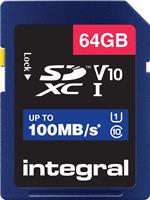 Integral geheugenkaart SDXC, 64 GB