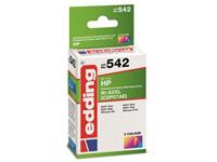 edding Cartridge vervangt HP 62XL (C2P07AE) Compatibel Single Cyaan, Magenta, Geel EDD-542 18-542