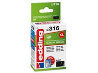 edding Cartridge vervangt HP HP 901XL (CC654AE) Compatibel Single Zwart EDD-316 18-316