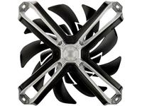 Zalman ZM-SF140 PWM ARGB PC-ventilator Zwart (b x h x d) 140 x 140 x 26 mm