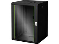 digitus 19 Zoll Wandgehäuse (B x H x T) 600 x 820 x 600mm 16 HE Schwarz, Schwarz (R