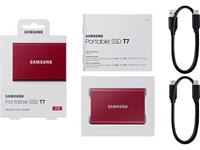 samsung MU-PC2T0R/WW Portable T7 Externe SSD harde schijf 2 TB USB 3.2 (Gen 2)