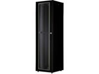 digitus 19 Zoll Netzwerkschrank (B x H x T) 600 x 1155 x 800mm 22 HE Schwarz, Schwa