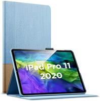 iPad Pro 11 2020 hoes Design Blauw/Bruin