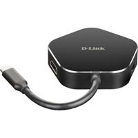 d-link 4 Port USB 3.0-Hub Schwarz