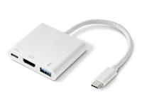 renkforce USB 3.0-, USB 2.0-Kombi-Hub Weiß