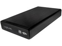 LogiLink 3,5,  SATA Festplatten-Gehäuse, USB 3.0, schwarz